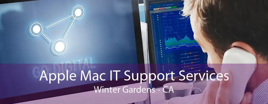 Apple Mac IT Support Services Winter Gardens - CA