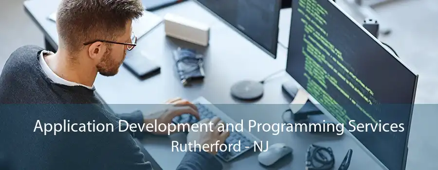 Application Development and Programming Services Rutherford - NJ