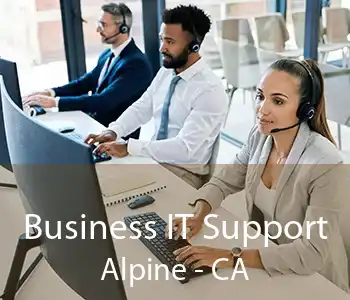 Business IT Support Alpine - CA