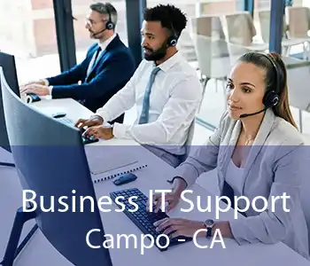 Business IT Support Campo - CA