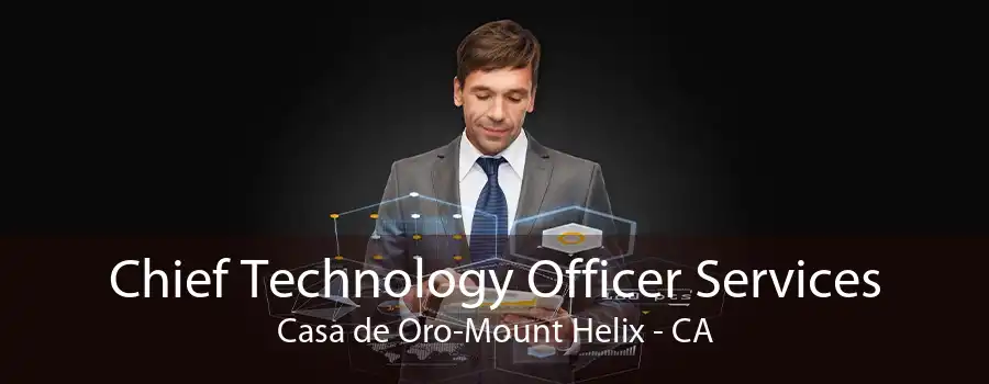 Chief Technology Officer Services Casa de Oro-Mount Helix - CA