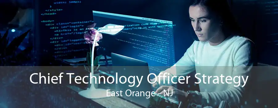 Chief Technology Officer Strategy East Orange - NJ