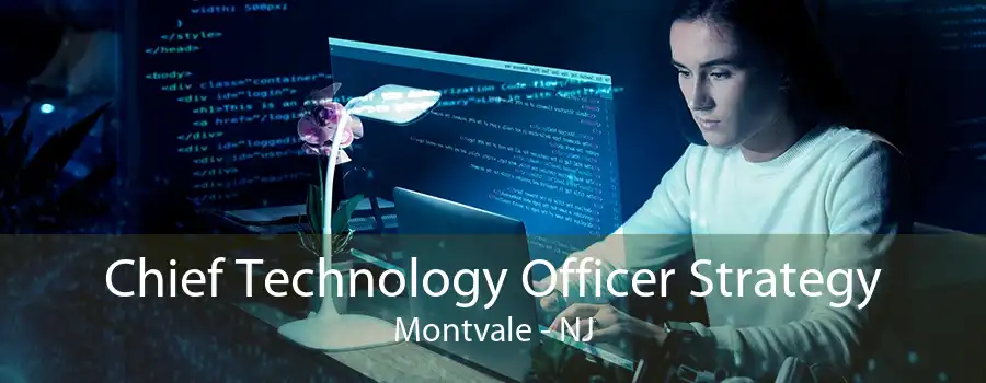 Chief Technology Officer Strategy Montvale - NJ