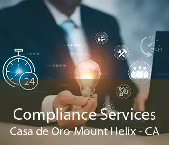 Compliance Services Casa de Oro-Mount Helix - CA