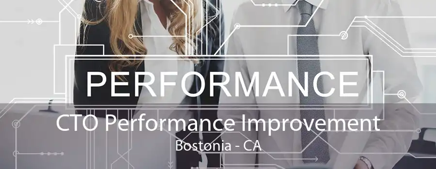 CTO Performance Improvement Bostonia - CA