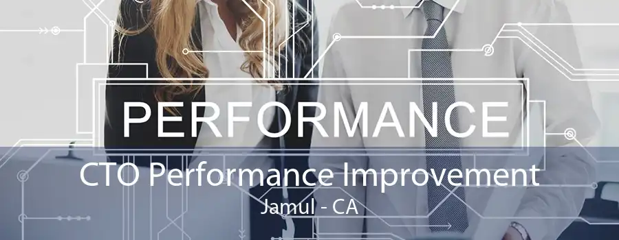 CTO Performance Improvement Jamul - CA