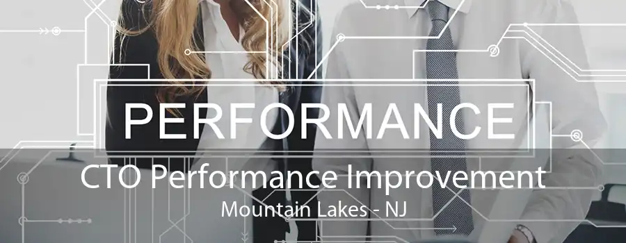 CTO Performance Improvement Mountain Lakes - NJ