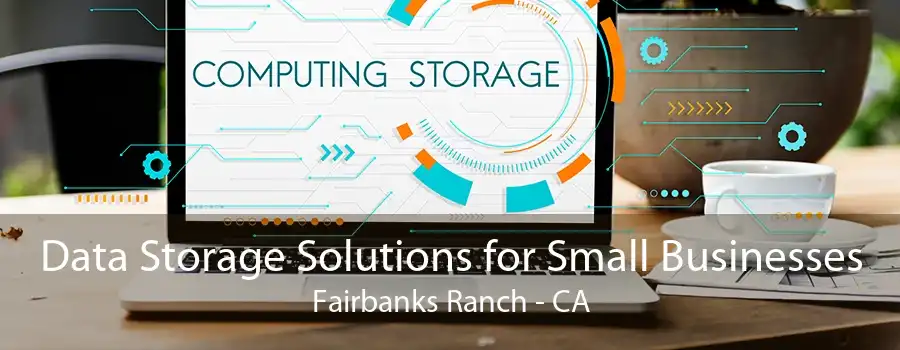 Data Storage Solutions for Small Businesses Fairbanks Ranch - CA