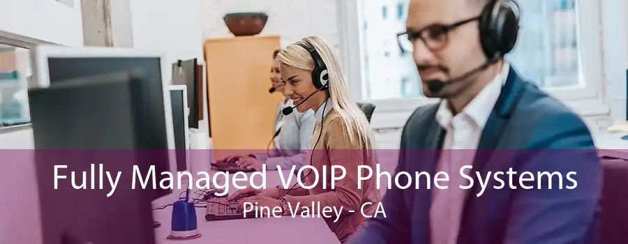Fully Managed VOIP Phone Systems Pine Valley - CA