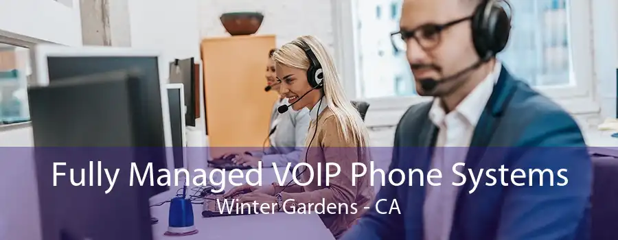 Fully Managed VOIP Phone Systems Winter Gardens - CA