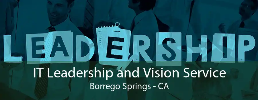 IT Leadership and Vision Service Borrego Springs - CA