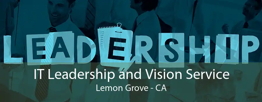 IT Leadership and Vision Service Lemon Grove - CA