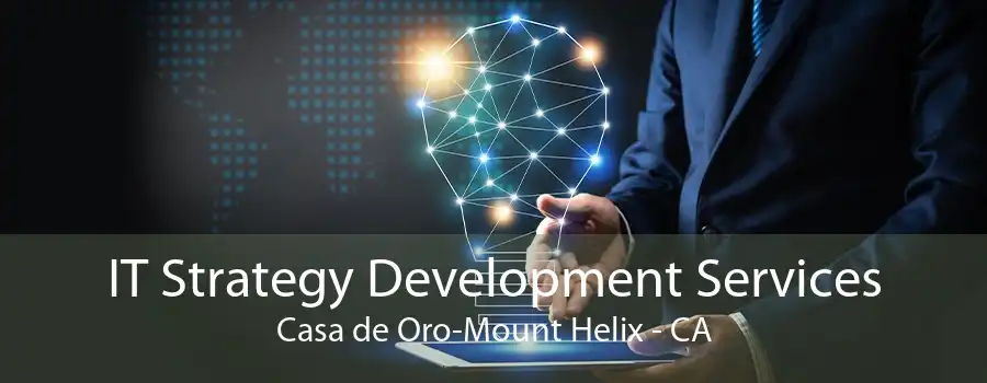 IT Strategy Development Services Casa de Oro-Mount Helix - CA