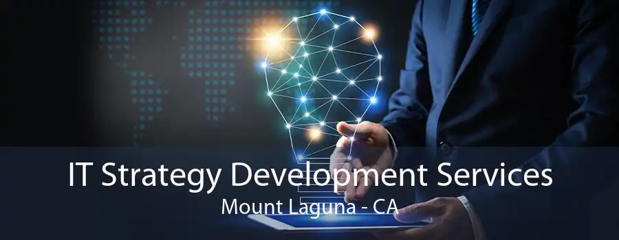 IT Strategy Development Services Mount Laguna - CA