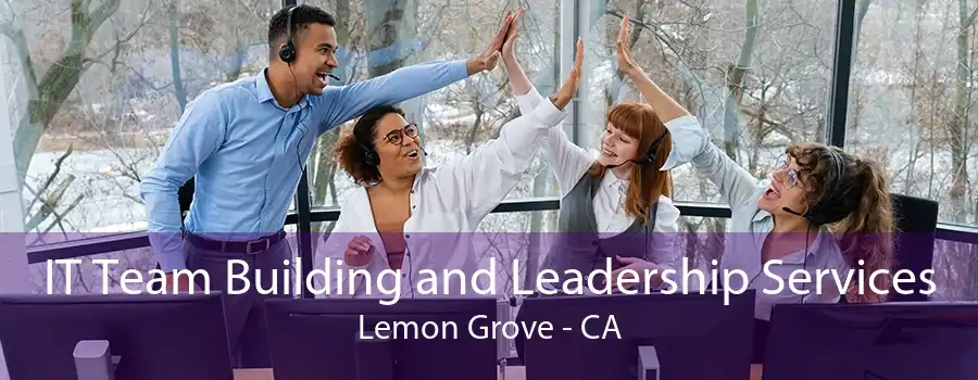 IT Team Building and Leadership Services Lemon Grove - CA