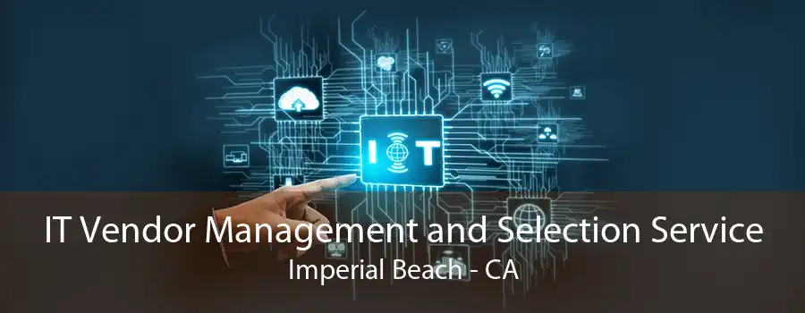 IT Vendor Management and Selection Service Imperial Beach - CA