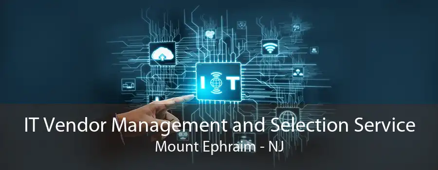 IT Vendor Management and Selection Service Mount Ephraim - NJ