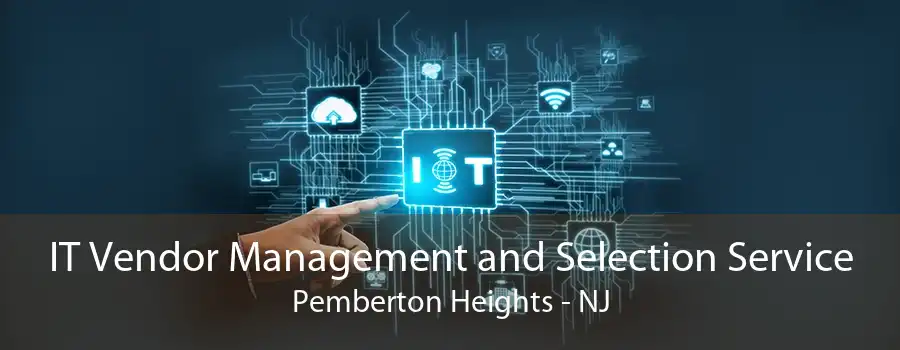 IT Vendor Management and Selection Service Pemberton Heights - NJ