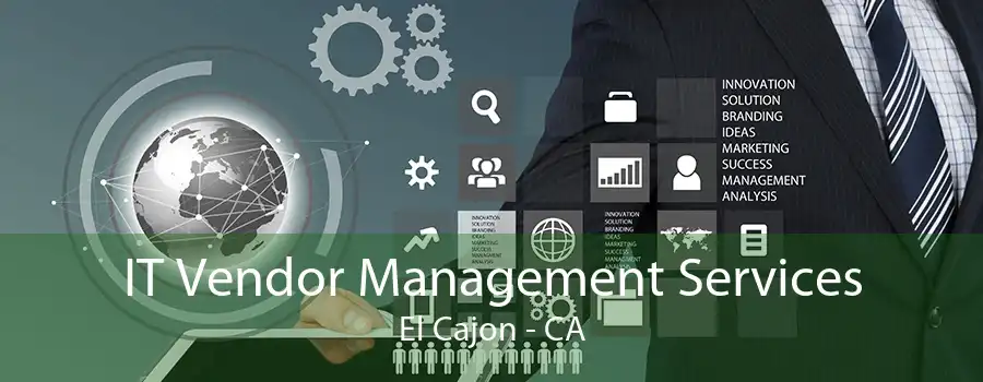 IT Vendor Management Services El Cajon - CA