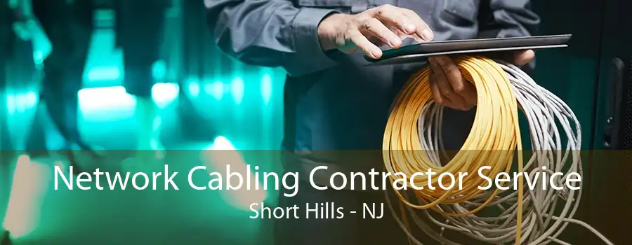 Network Cabling Contractor Service Short Hills - NJ
