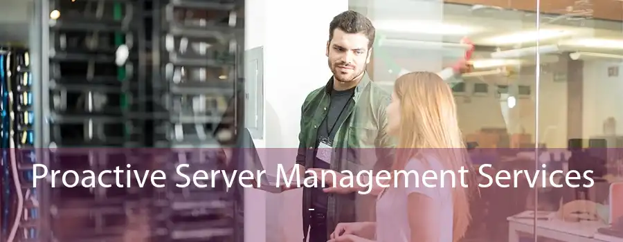 Proactive Server Management Services  - 