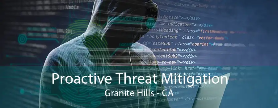 Proactive Threat Mitigation Granite Hills - CA