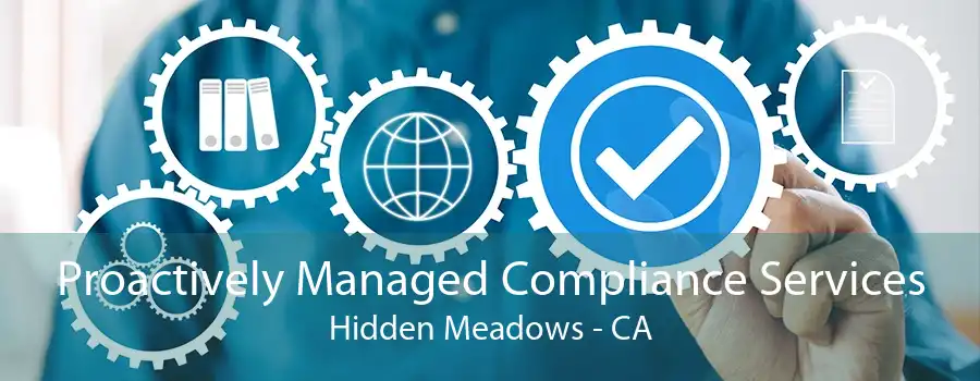 Proactively Managed Compliance Services Hidden Meadows - CA