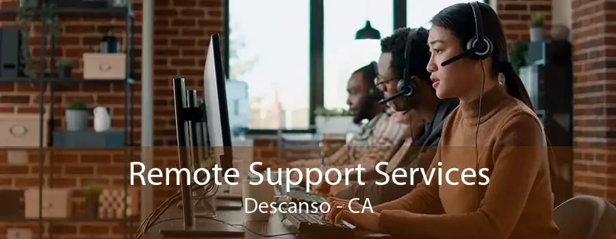 Remote Support Services Descanso - CA