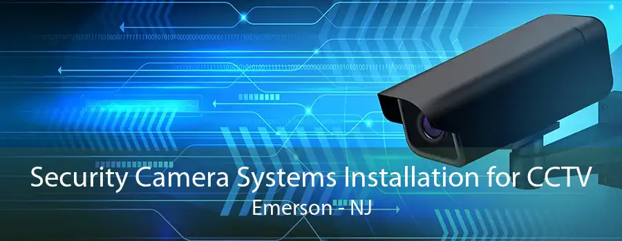 Security Camera Systems Installation for CCTV Emerson - NJ