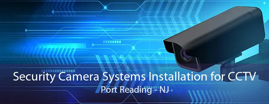 Security Camera Systems Installation for CCTV Port Reading - NJ
