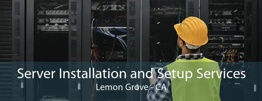 Server Installation and Setup Services Lemon Grove - CA