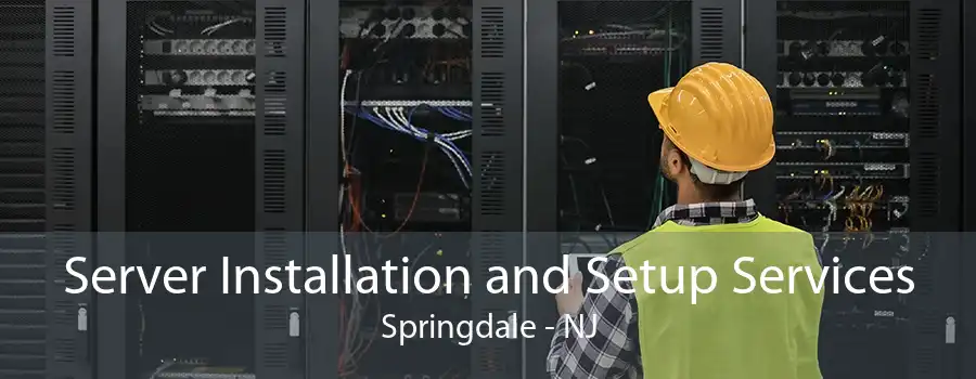 Server Installation and Setup Services Springdale - NJ