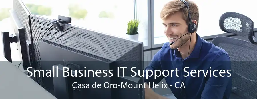 Small Business IT Support Services Casa de Oro-Mount Helix - CA