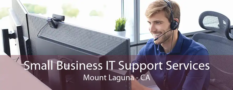 Small Business IT Support Services Mount Laguna - CA