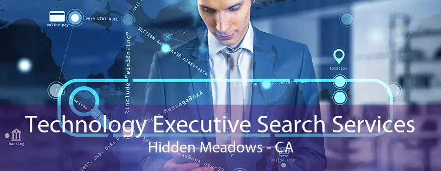 Technology Executive Search Services Hidden Meadows - CA