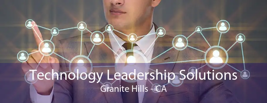 Technology Leadership Solutions Granite Hills - CA