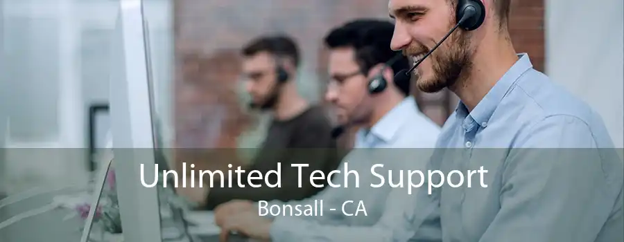 Unlimited Tech Support Bonsall - CA