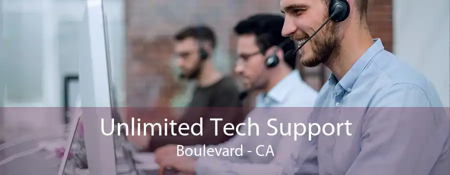 Unlimited Tech Support Boulevard - CA